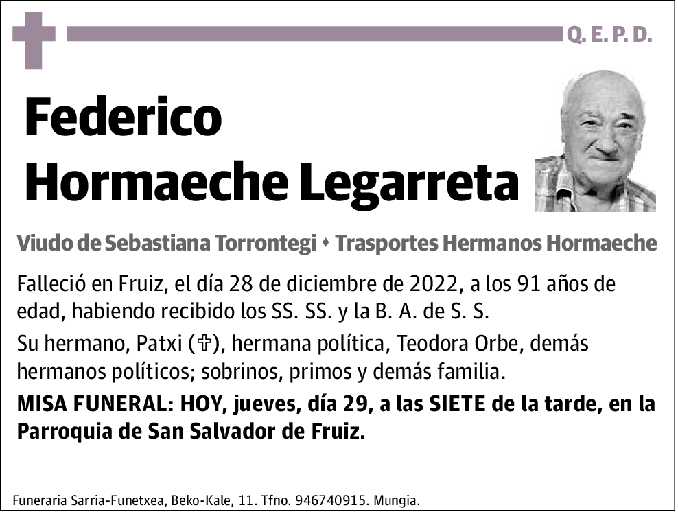 Federico Hormaeche Legarreta