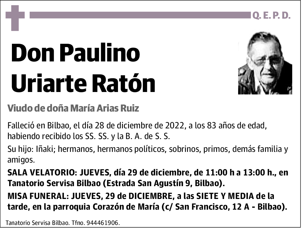 Paulino Uriarte Ratón