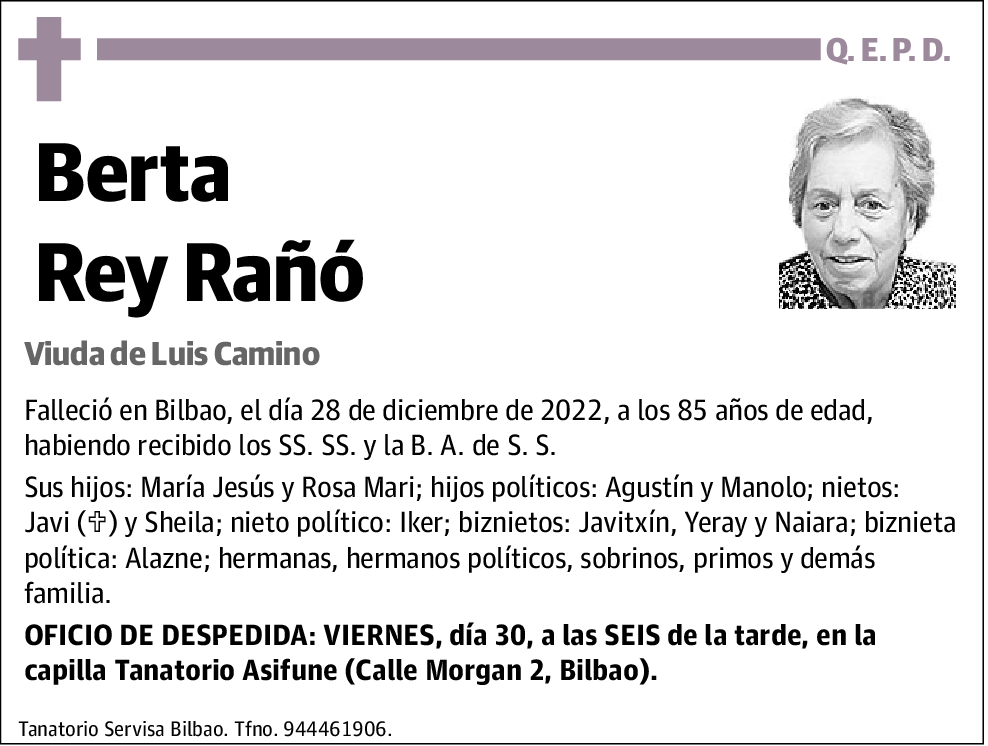 Berta Rey Rañó