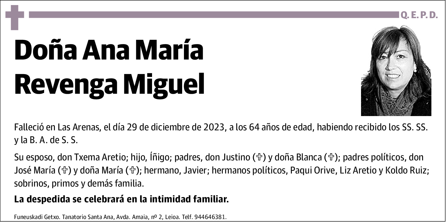 Ana María Revenga Miguel