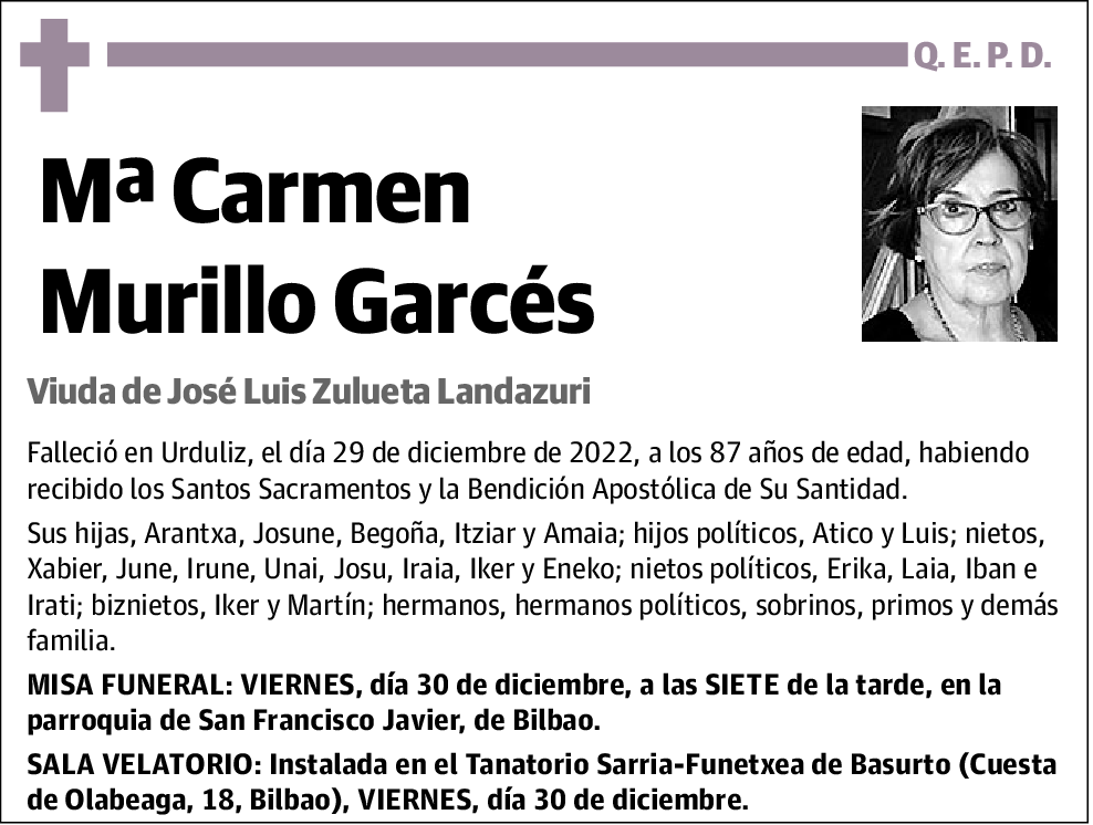 Mª Carmen Murillo Garcés