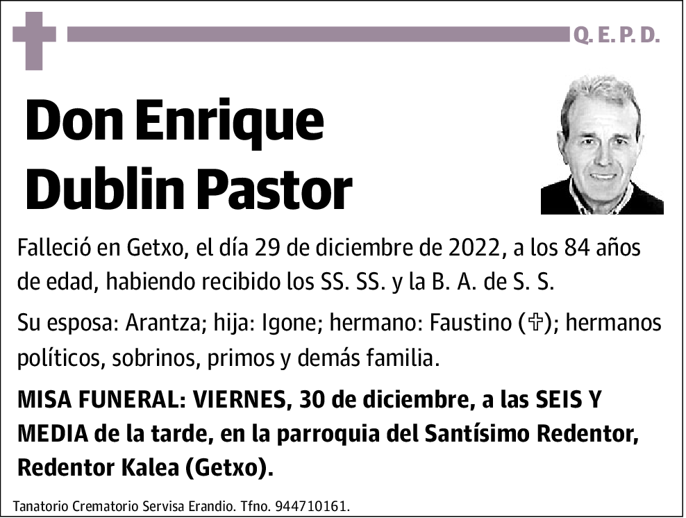 Enrique Dublín Pastor