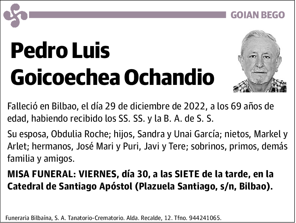 Pedro Goicoechea Ochandio