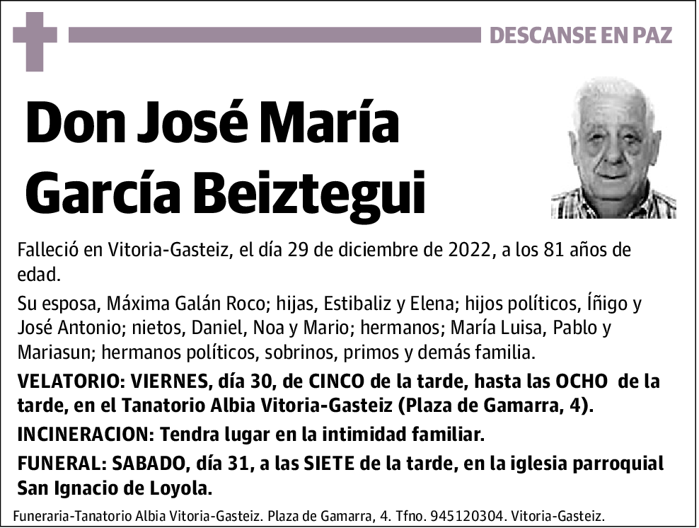 José María García Beiztegui