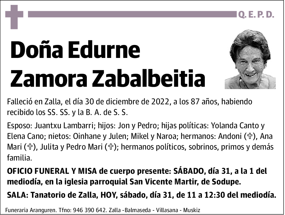 Edurne Zamora Zabalbeitia