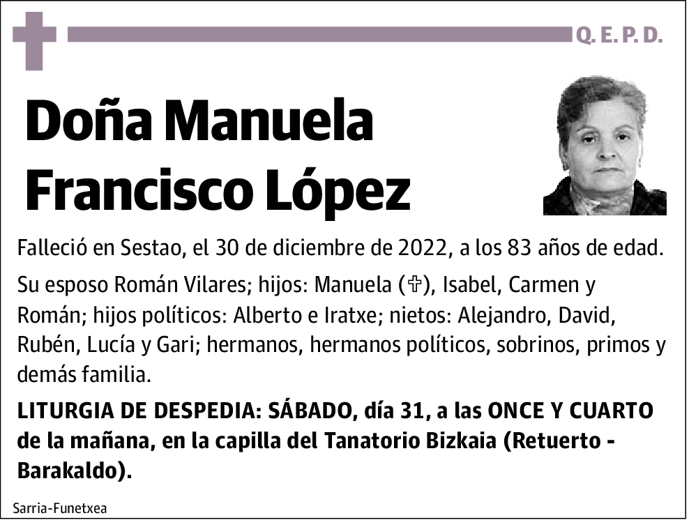 Manuela Francisco López