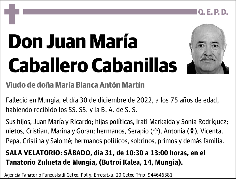 Juan María Caballero Cabanillas