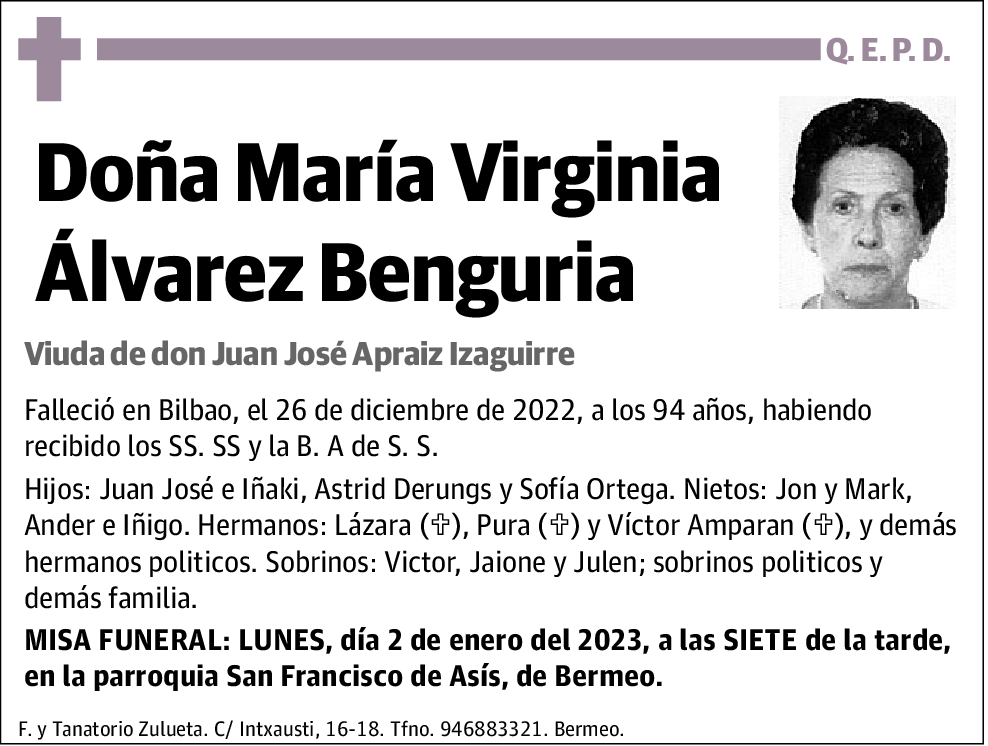 María Virginia Álvarez Benguria