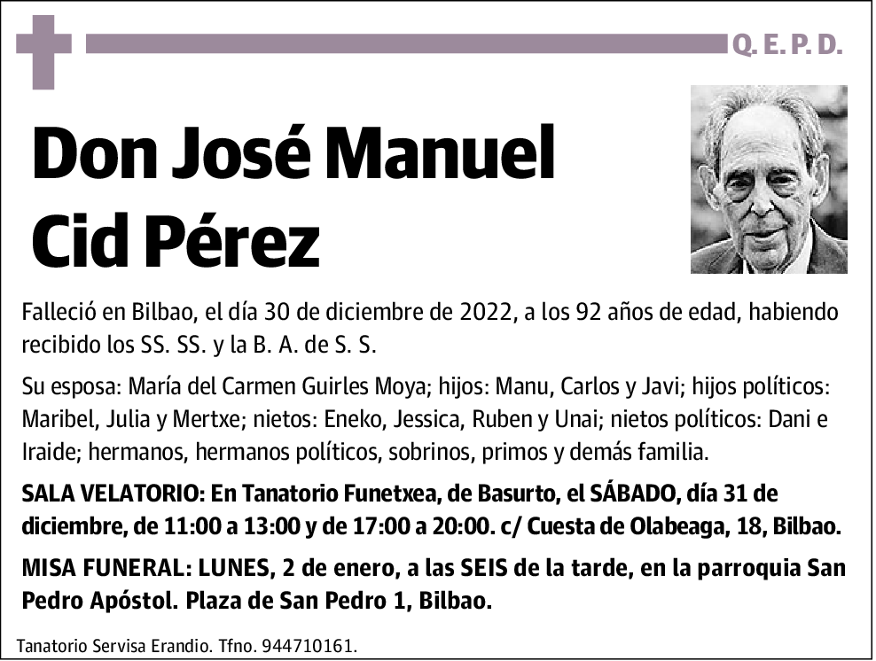 José Manuel Cid Pérez