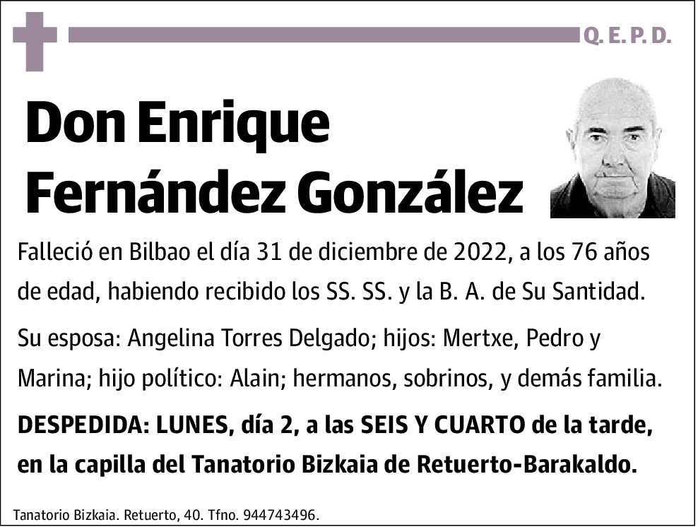 Enrique Fernández González