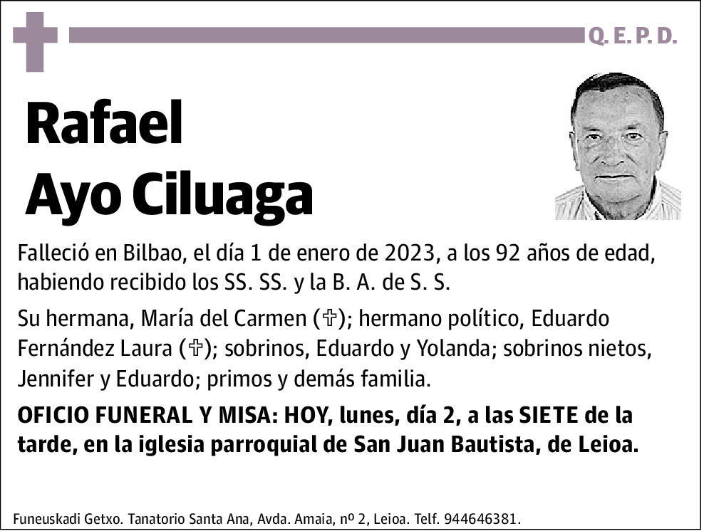 Rafael Ayo Ciluaga