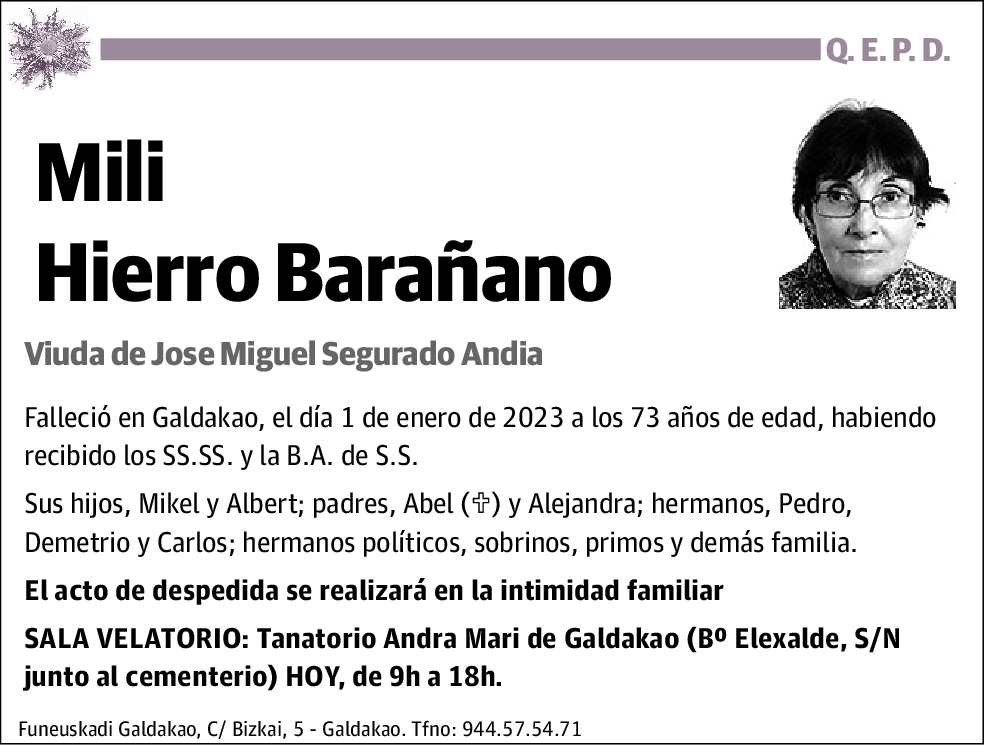 Mili Hierro Barañano