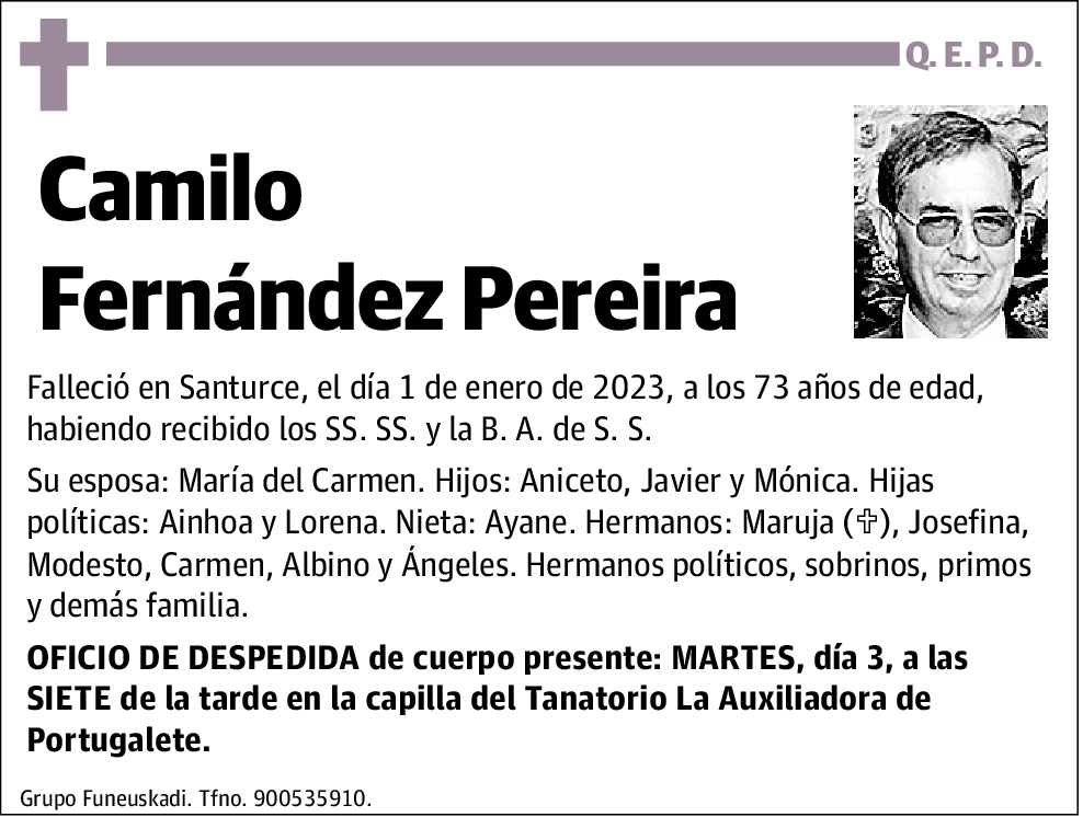 Camilo Fernández Pereira