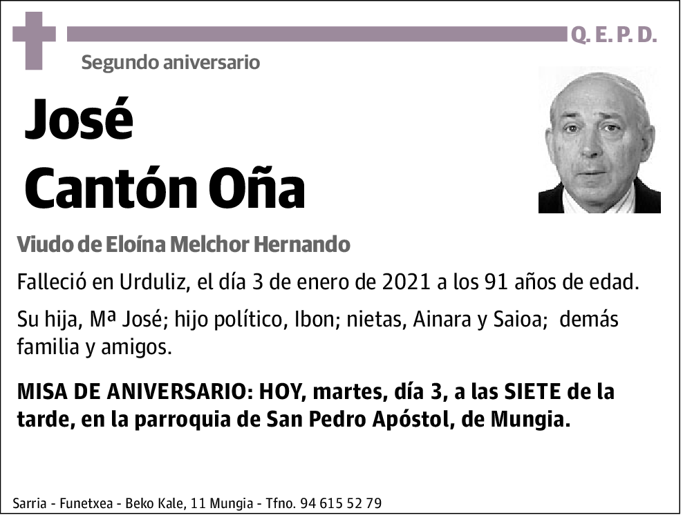 José Cantón Oña