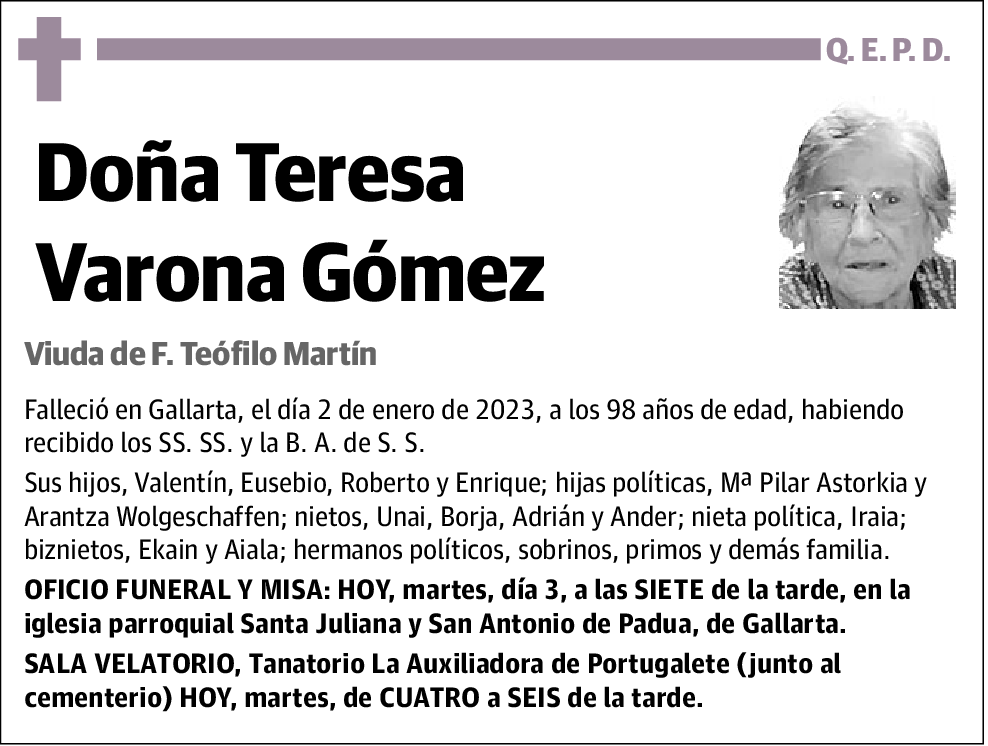 Teresa Varona Gómez