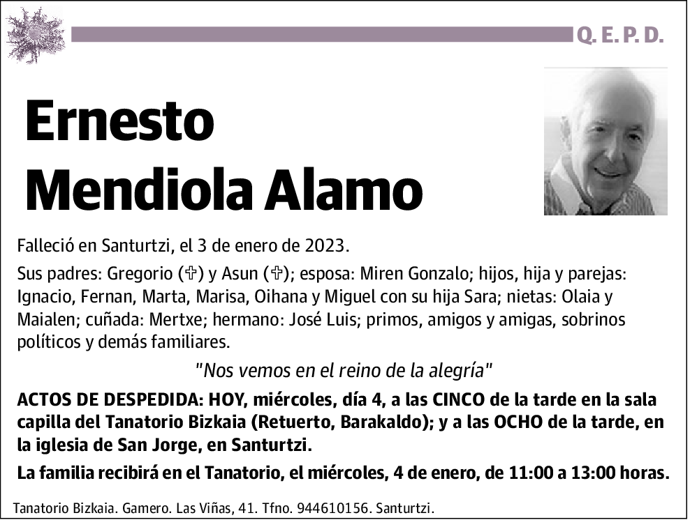 Ernesto Mendiola Alamo