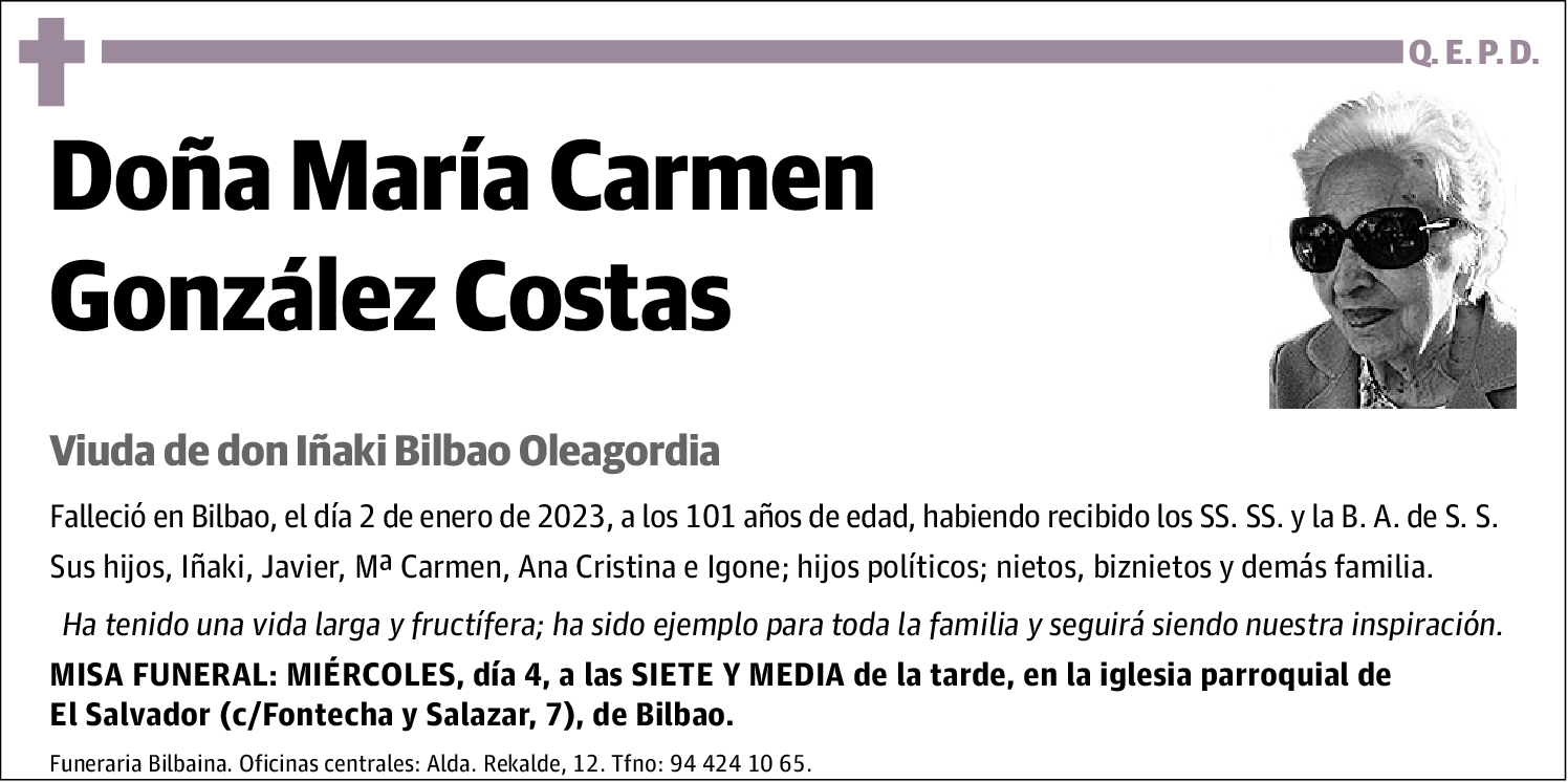 María Carmen González Costas