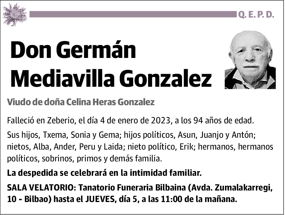 Germán Mediavilla Gonzalez