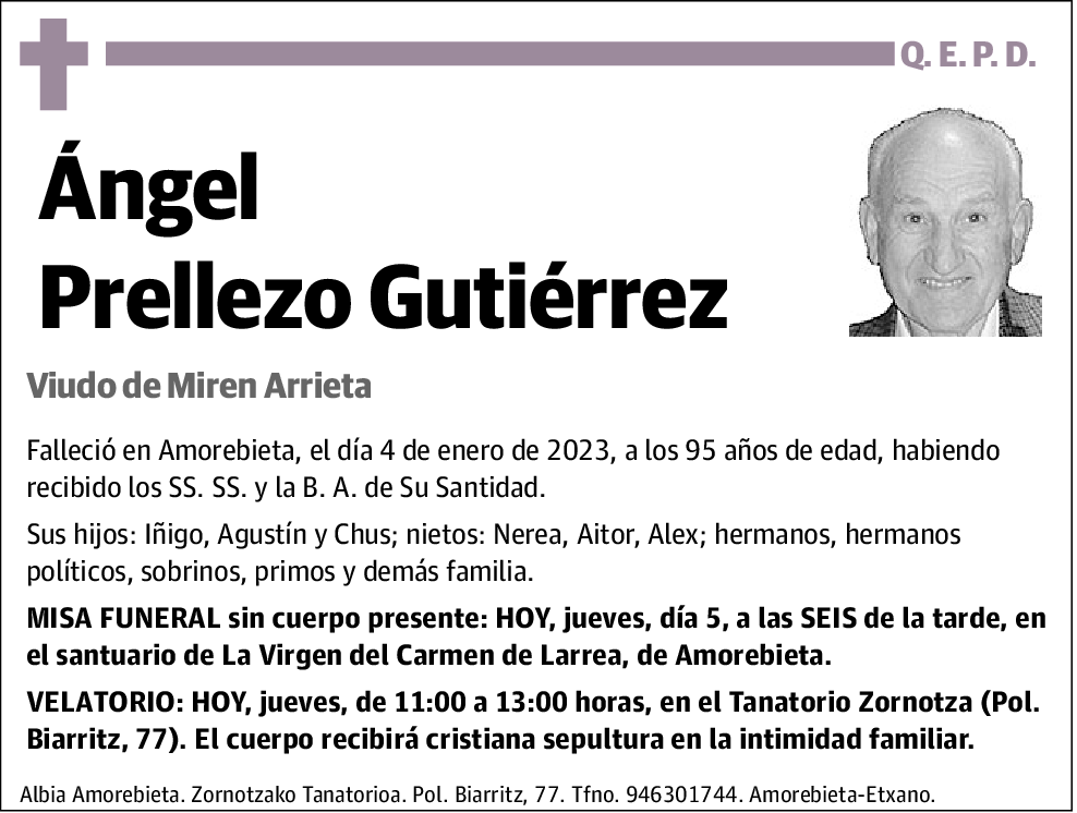 Ángel Prellezo Gutiérrez