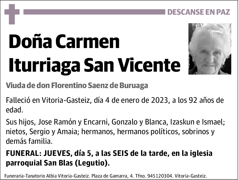 Carmen Iturriaga San Vicente