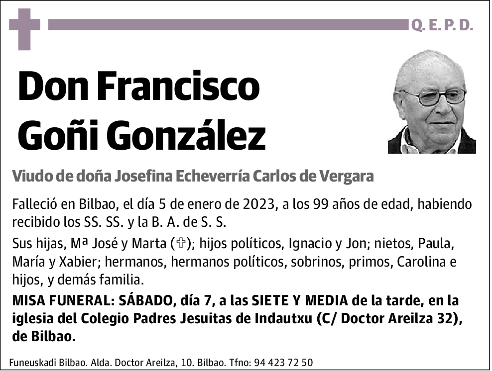 Francisco Goñi González