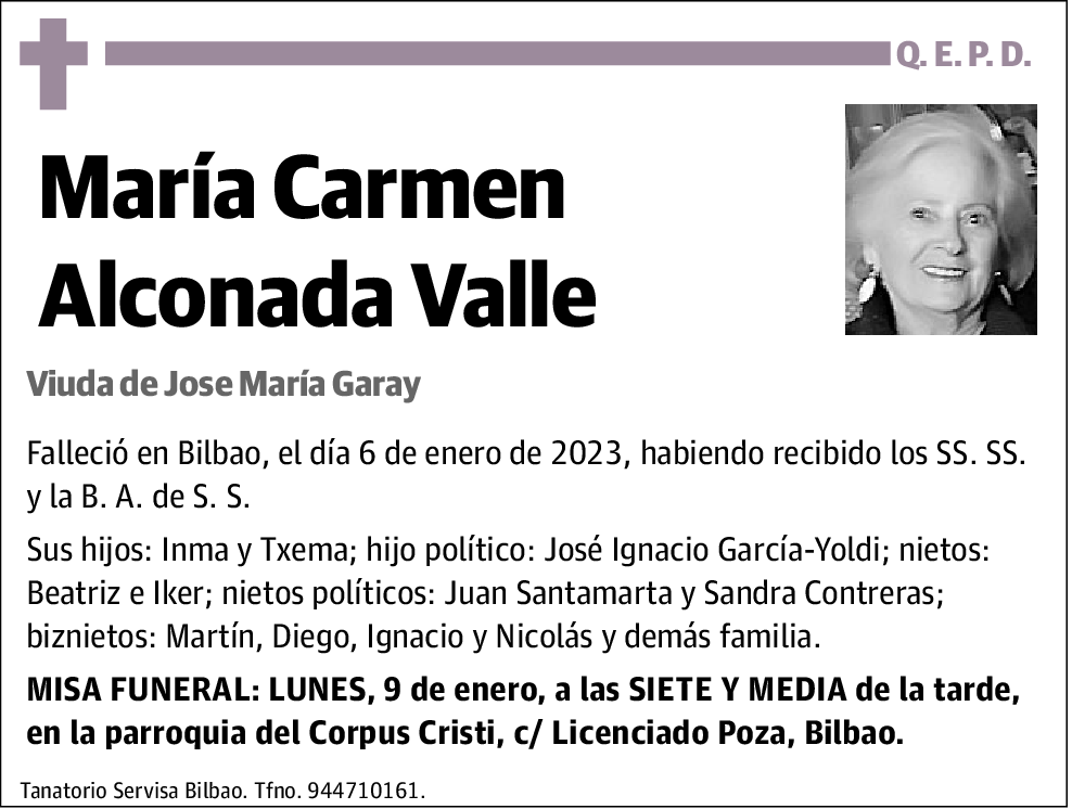 María del Carmen Alconada Valle