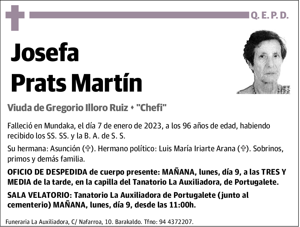 Josefa Prats Martín