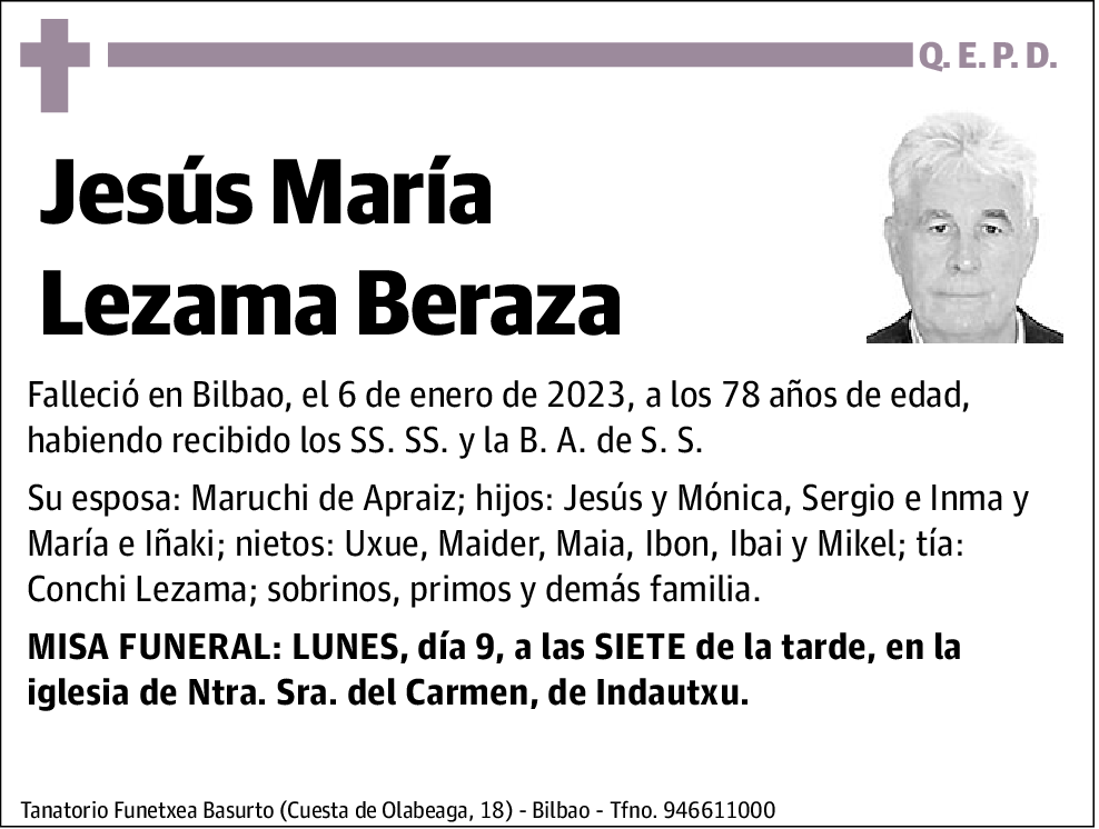 Jesús María Lezama Beraza