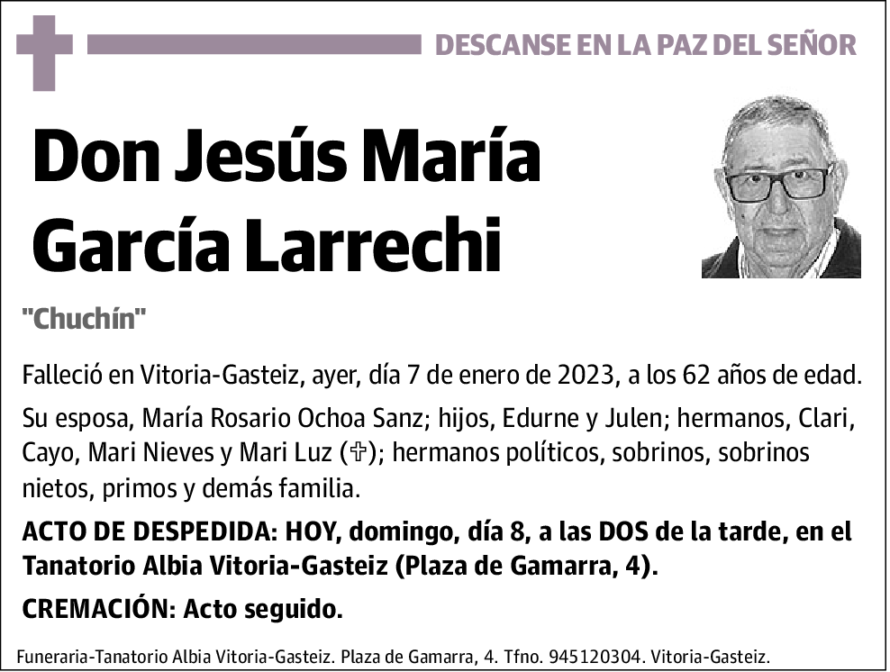 Jesús María García Larrechi