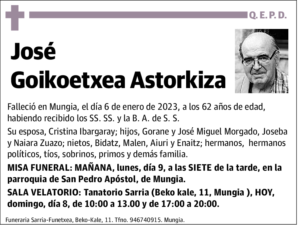 José Goikoetxea Astorkia