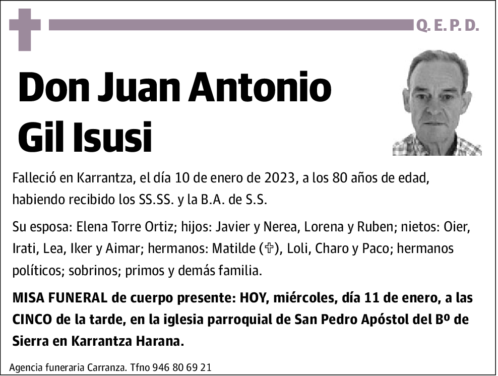 Juan Antonio Gil Isusi