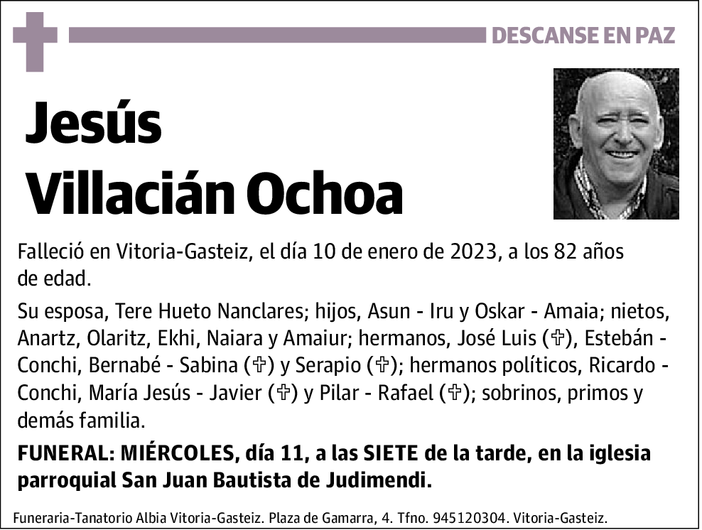 Jesús Villacián Ochoa
