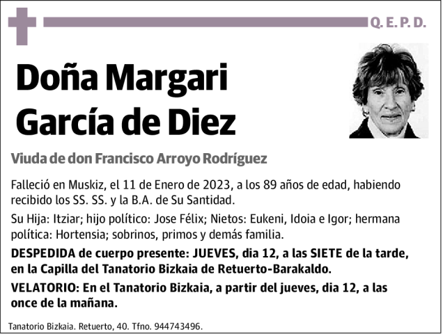 Margari García de Diez