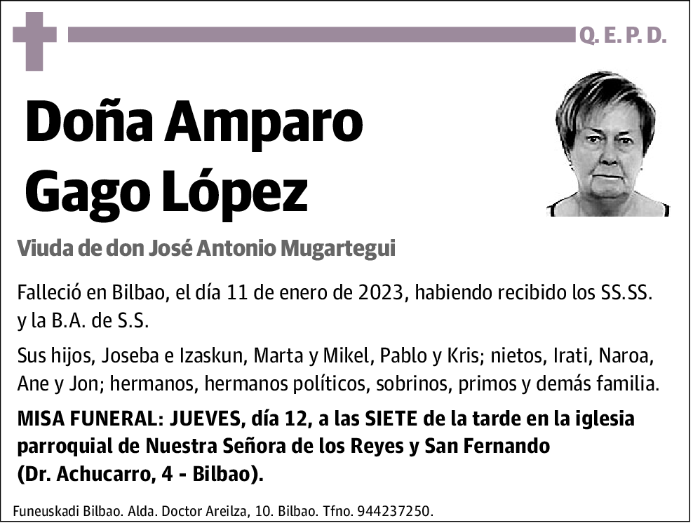 Amparo Gago López