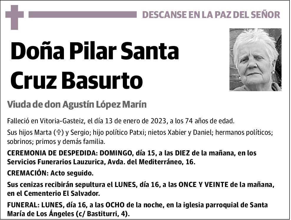 Pilar Santa Cruz Basurto