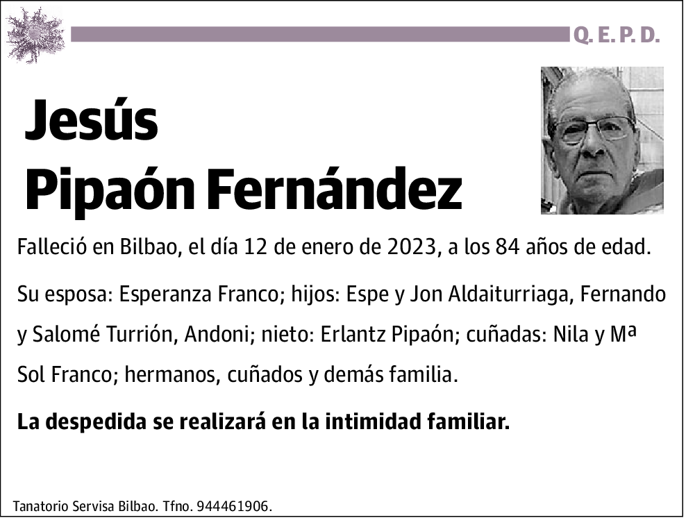 Jesús Pipaón Fernández