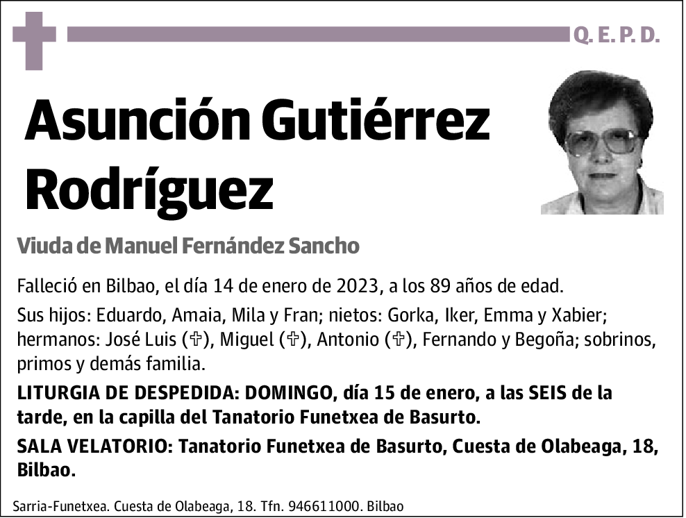 Asunción Gutiérrez Rodríguez