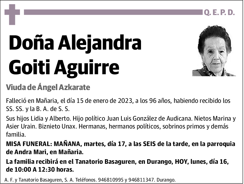 Alejandra Goiti Aguirre