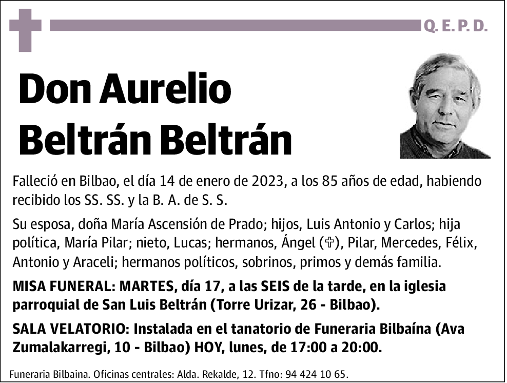 Aurelio Beltrán Beltrán