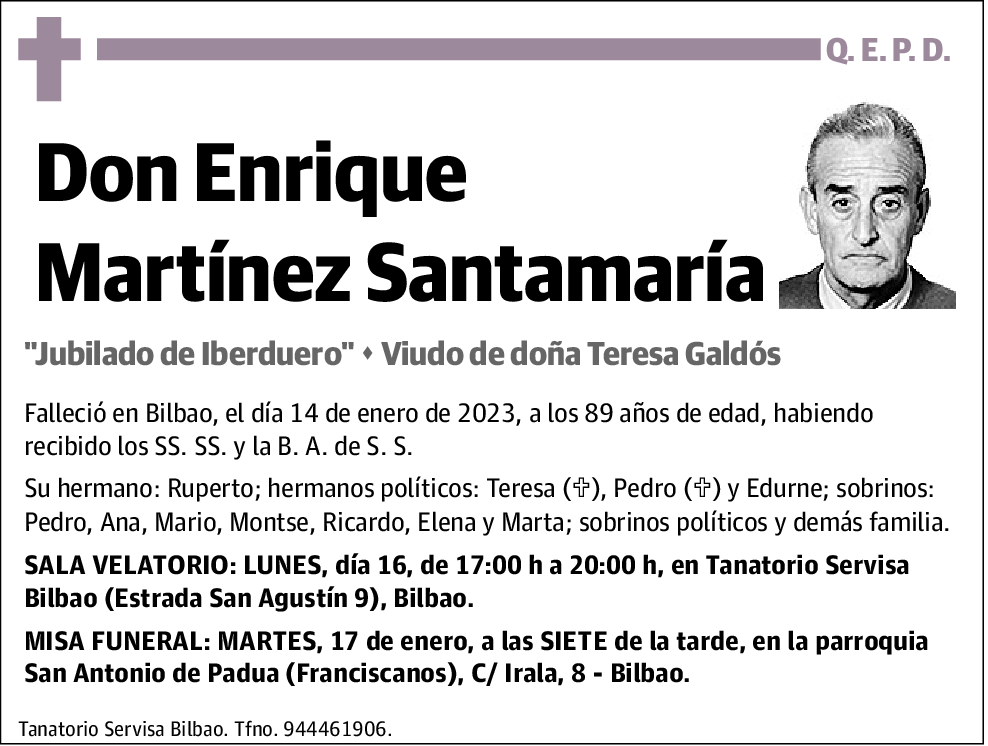 Enrique Martínez Santamaría