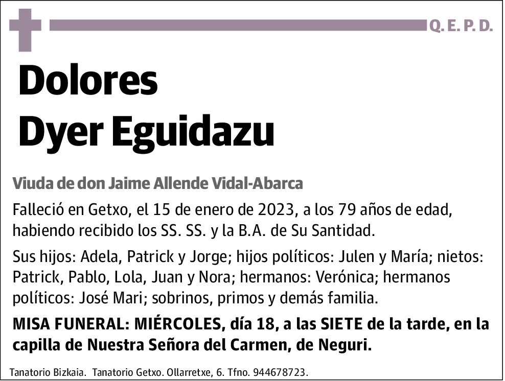 Dolores Dyer Eguidazu