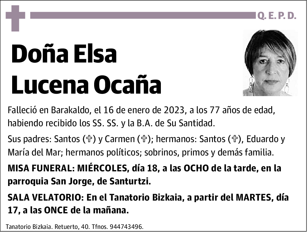 Elsa Lucena Ocaña