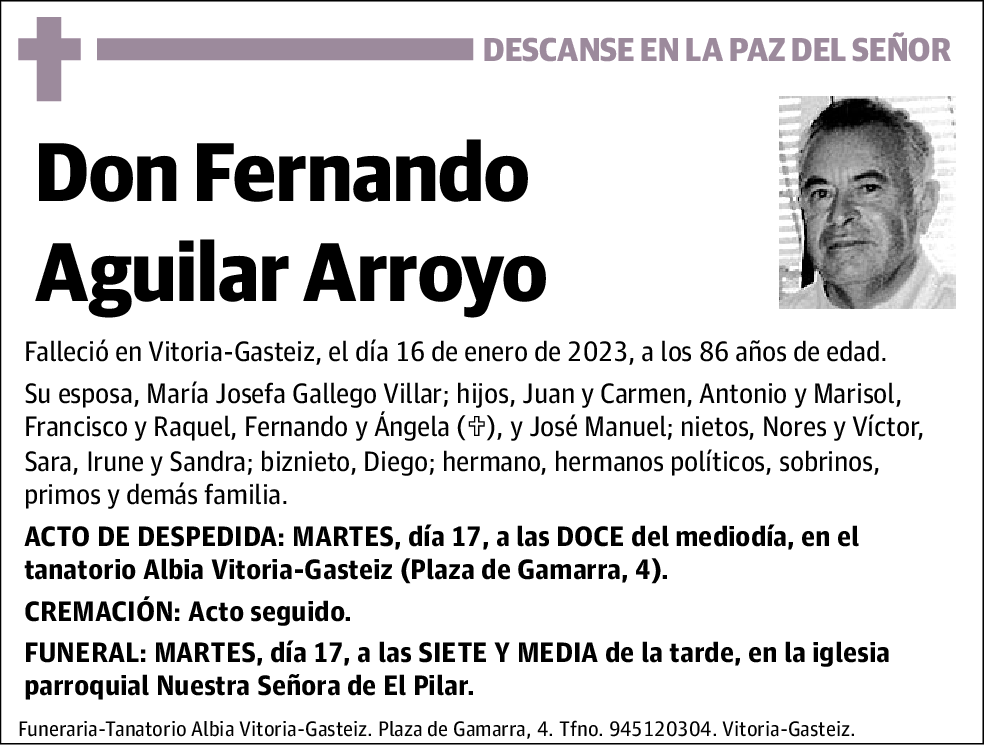 Fernando Aguilar Arroyo