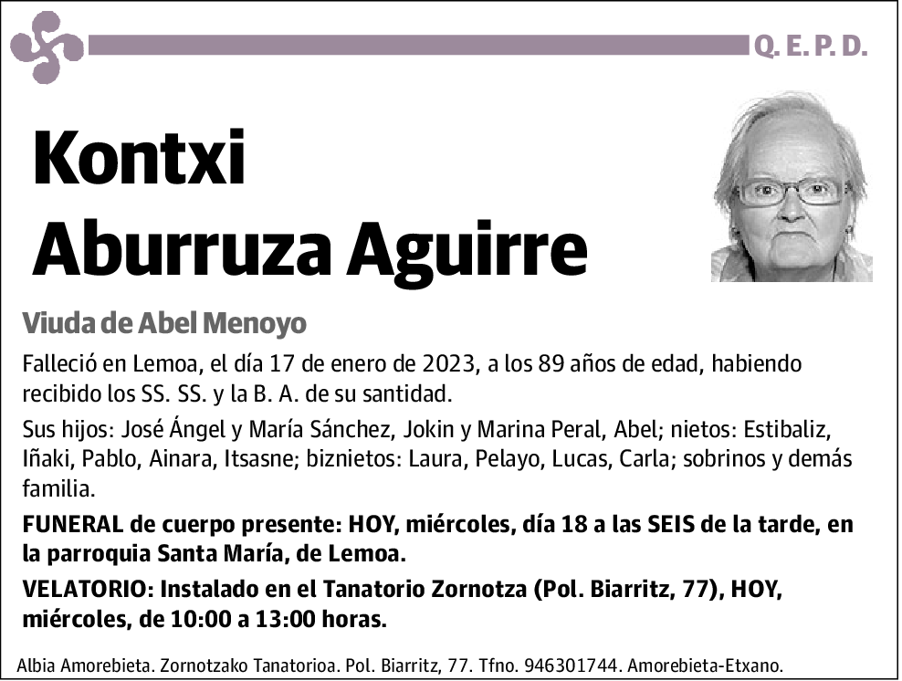 Kontxi Aburruza Aguirre