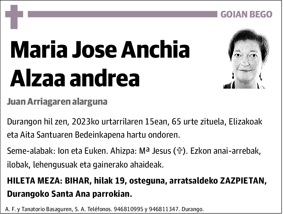 María José Anchia Alzaa