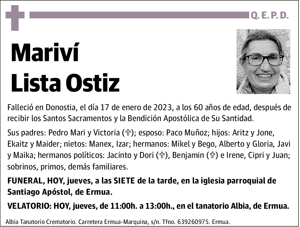 Marivi Lista Ostiz