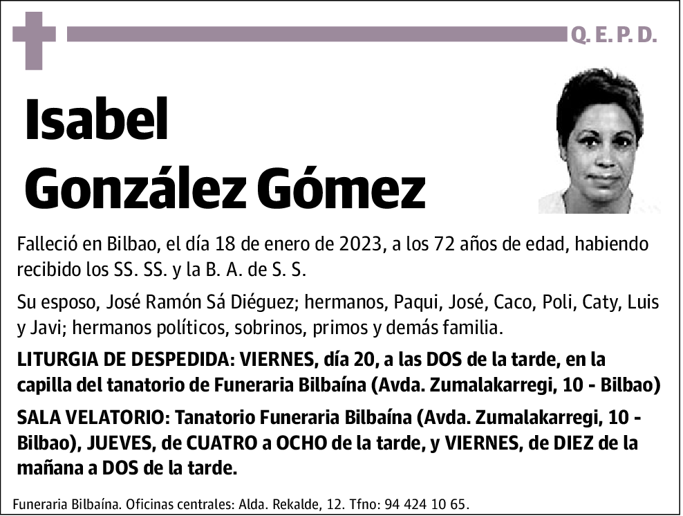 Isabel González Gómez