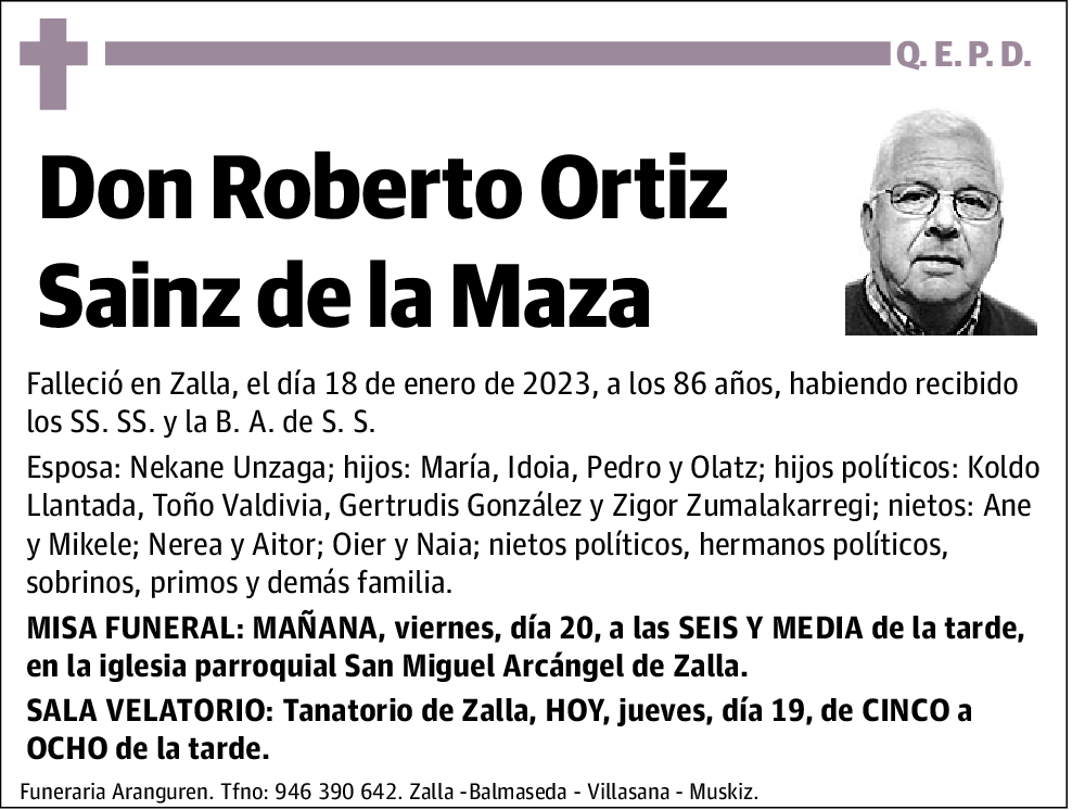 Roberto Ortiz Sainz De La Mata