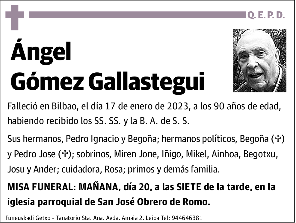 Ángel Gómez Gallastegui