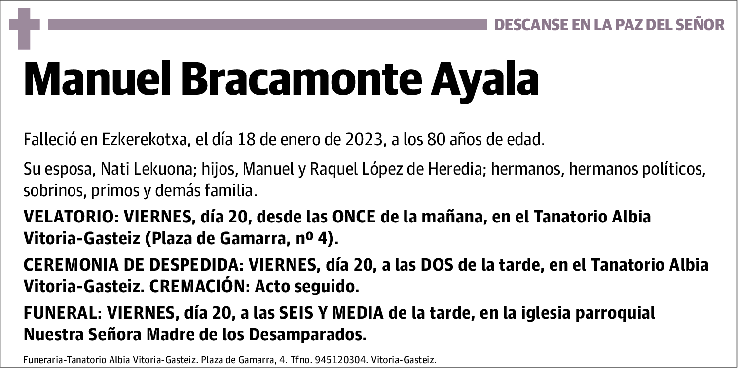 Manuel Bracamonte Ayala